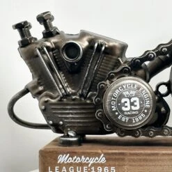 Darthome Limited Silver Motorcycle Engine Clock 10 Darthome Limited Silver Motorcycle Engine Clock -Darthome Limited IMG 9592 JPEG
