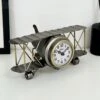 Darthome Limited Silver Aeroplane Clock