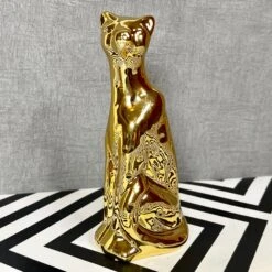 Darthome Limited Gold Spotted Leopard Figurine -Darthome Limited IMG E0030 edited14