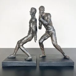 Darthome Limited Black Strong Men Bookends -Darthome Limited IMG E0037 editedAC