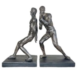Darthome Limited Black Strong Men Bookends -Darthome Limited IMG E0037 editedACcopy