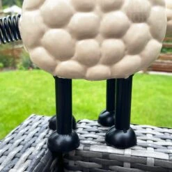 Darthome Limited Metal Timmy The Sheep Sculpture -Darthome Limited IMG E0122 editedL