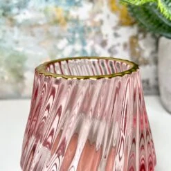 Darthome Limited Ribbed Glass Candle Holders Set Of 2 12 Darthome Limited Ribbed Glass Candle Holders Set Of 2 -Darthome Limited IMG E0144 edited87