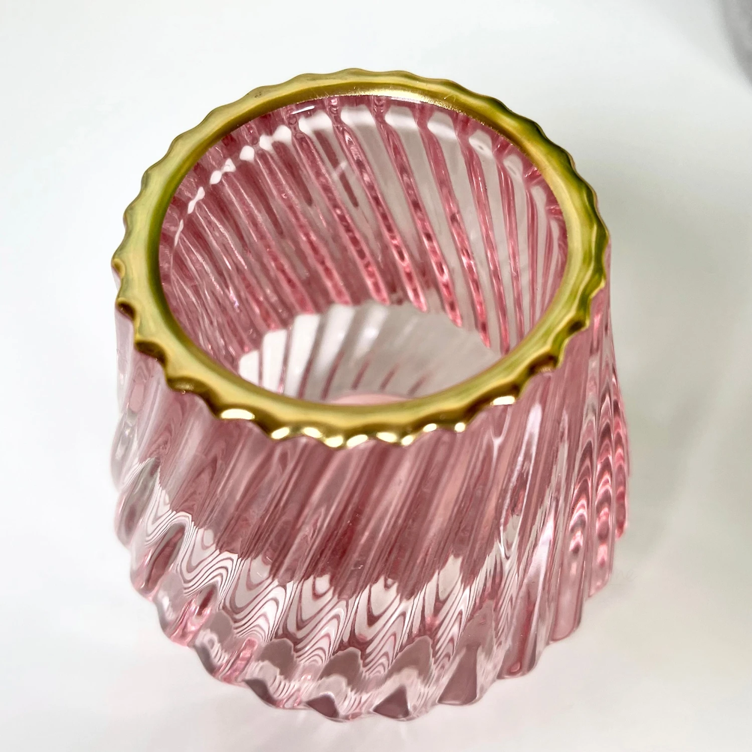 Darthome Limited Ribbed Glass Candle Holders Set Of 2 7 Darthome Limited Ribbed Glass Candle Holders Set Of 2 - Image 7