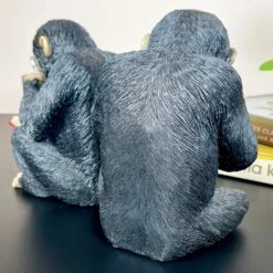 Darthome Limited Black Reading Monkey Bookends -Darthome Limited IMG E0159 editedAR