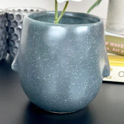 Darthome Limited Speckled Ceramic Penguin Plant Pot Cover -Darthome Limited IMG E0168 editedAZ