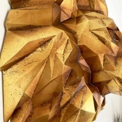 Darthome Limited Geometric Gold Lions Wall Head -Darthome Limited IMG E0178 editedBJ