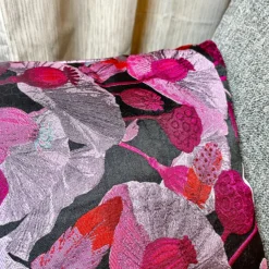 Darthome Limited Square Pink Poppy Cushion -Darthome Limited IMG E0196 edited119