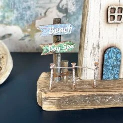 Darthome Limited Rustic Wooden Coastal Lighthouse Ornament -Darthome Limited IMG E0316 edited12