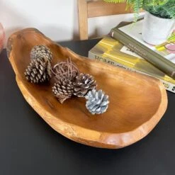 Darthome Limited Teak Root Long Bowl 45cm -Darthome Limited IMG E0345 editedDL