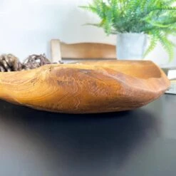 Darthome Limited Teak Root Long Bowl 45cm -Darthome Limited IMG E0346 editedDM