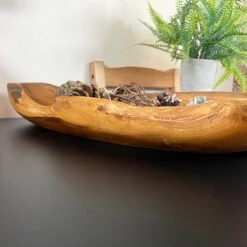 Darthome Limited Teak Root Long Bowl 45cm -Darthome Limited IMG E0347 editedDN