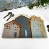 Darthome Limited Ceramic Cottage Houses Decorative Plate 19cm
