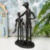 Darthome Limited Cast Iron Fishing Father & Son Sculpture