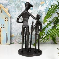 Darthome Limited Cast Iron Fishing Father & Son Sculpture -Darthome Limited IMG E0389 edited52