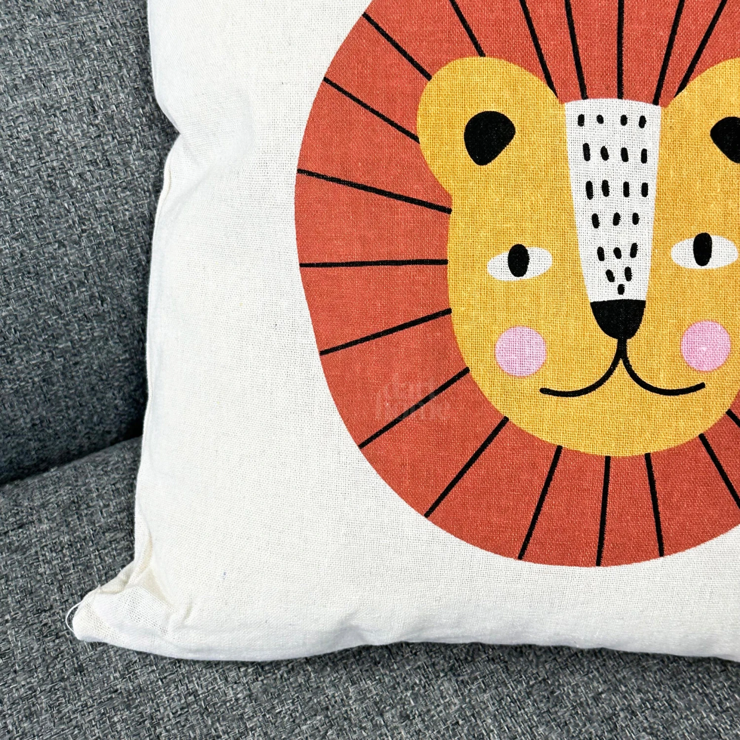 Darthome Limited Safari Childrens Cushion - Lion 4 Darthome Limited Safari Childrens Cushion - Lion - Image 4