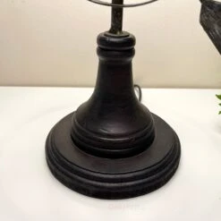 Darthome Limited Metal Armillary Sphere Table Lamp With Natural Shade -Darthome Limited IMG E0426 edited69