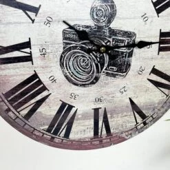 Darthome Limited Round Picture Camera Wall Clock -Darthome Limited IMG E0477 editedHR
