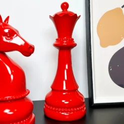 Darthome Limited 3pc Red Giant Chess Statues -Darthome Limited IMG E0505