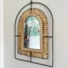 Darthome Limited Arched Rattan Mirror