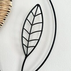 Darthome Limited Round Rattan Leaf Wall Deco -Darthome Limited IMG E0571