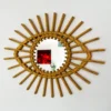 Darthome Limited Rattan Style Eye Wall Mirror