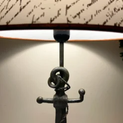 Darthome Limited Black Metal Anchor Nautical Bedside Table Lamp 56cm -Darthome Limited IMG E0631 edited12