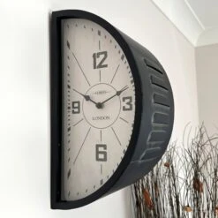 Darthome Limited Industrial Double Sided Railway Clock