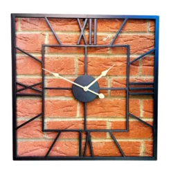 Darthome Limited Square Skeleton Silhouette Outdoor Wall Clock -Darthome Limited IMG E0720 scaled