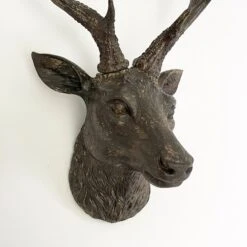 Darthome Limited Faux Brown Stags Head Wall Bust 47cm 8 Darthome Limited Faux Brown Stags Head Wall Bust 47cm -Darthome Limited IMG E0801