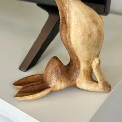 Darthome Limited Wood Shoulder Stand Yoga Bunny Sculpture 8 Darthome Limited Wood Shoulder Stand Yoga Bunny Sculpture -Darthome Limited IMG E0899