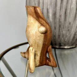 Darthome Limited Wood Shoulder Stand Yoga Bunny Sculpture 10 Darthome Limited Wood Shoulder Stand Yoga Bunny Sculpture -Darthome Limited IMG E0902