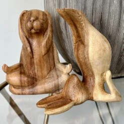 Darthome Limited Wood Shoulder Stand Yoga Bunny Sculpture 11 Darthome Limited Wood Shoulder Stand Yoga Bunny Sculpture -Darthome Limited IMG E0903