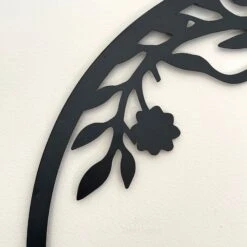 Darthome Limited Black Silhouette Cat In The Bushes Garden Wall Art -Darthome Limited IMG E0910 edited116