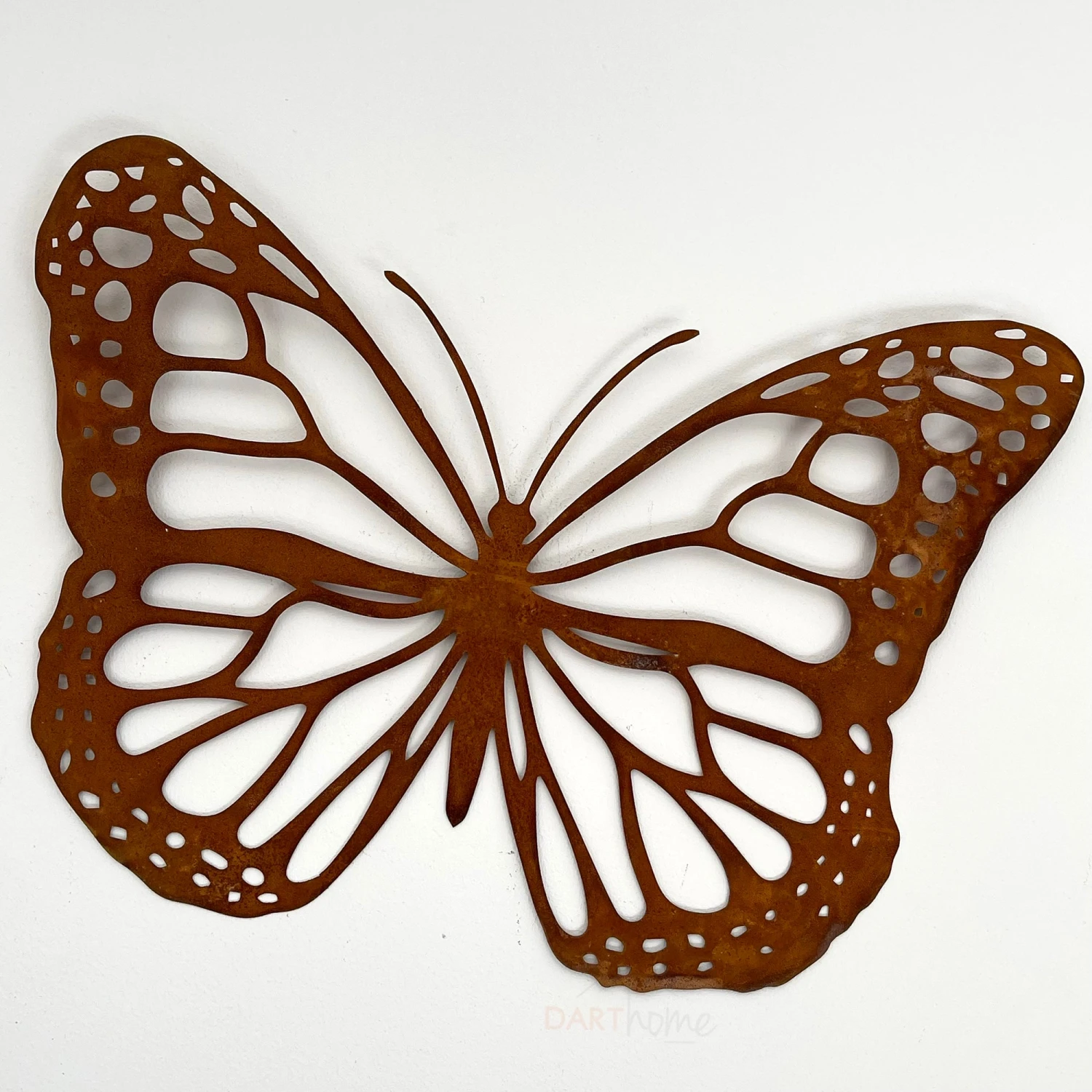 Darthome Limited Rusted Metal Butterfly Sihouette Garden Wall Art 2 Darthome Limited Rusted Metal Butterfly Sihouette Garden Wall Art - Image 2