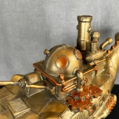 Darthome Limited Steampunk Battleship Whale Ornament -Darthome Limited IMG E0938
