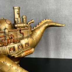 Darthome Limited Steampunk Battleship Whale Ornament -Darthome Limited IMG E0939