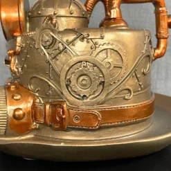 Darthome Limited Gold Steampunk Top Hat Ornament -Darthome Limited IMG E0948