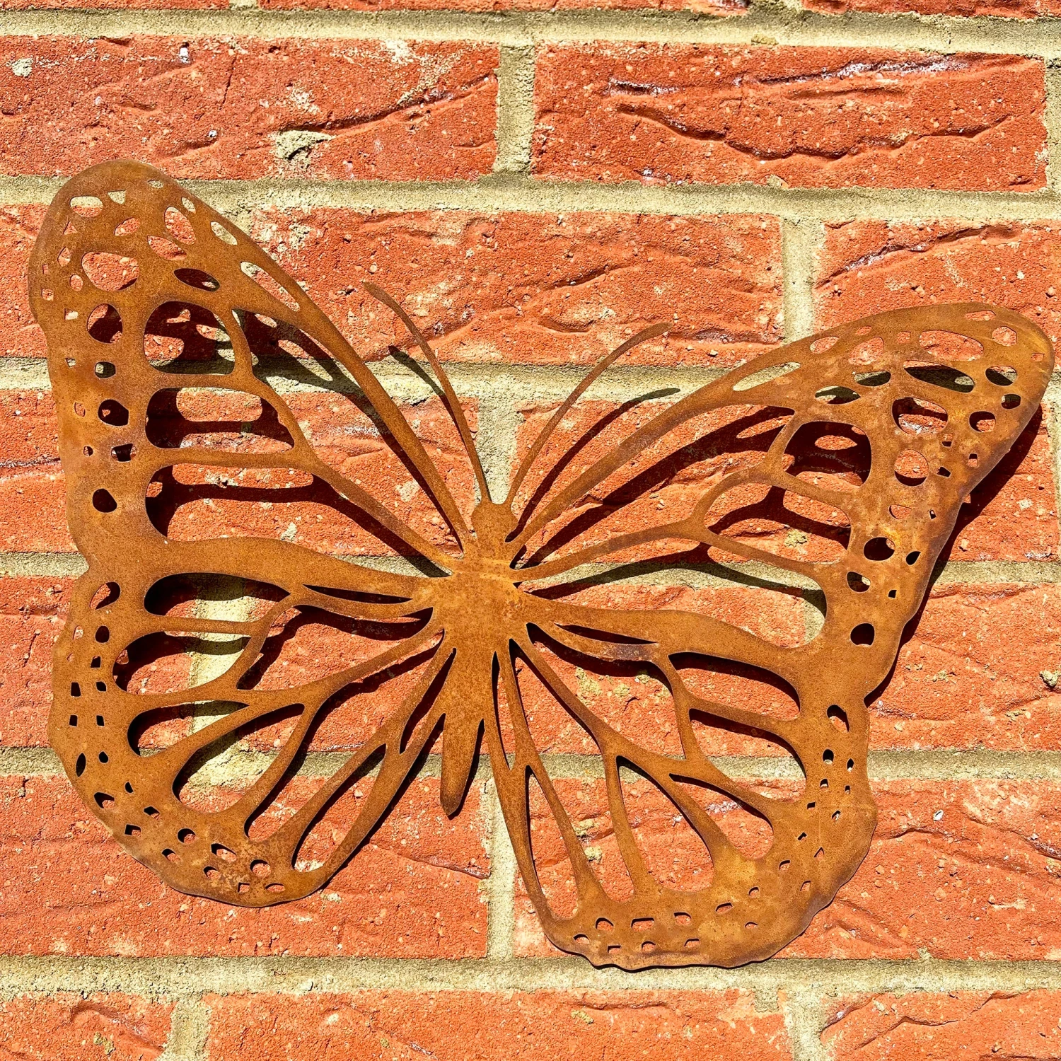 Darthome Limited Rusted Metal Butterfly Sihouette Garden Wall Art 1 Darthome Limited Rusted Metal Butterfly Sihouette Garden Wall Art