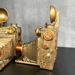 Darthome Limited Camera Steampunk Bookends Set -Darthome Limited IMG E0963