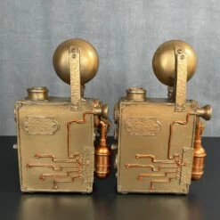 Darthome Limited Camera Steampunk Bookends Set -Darthome Limited IMG E0964