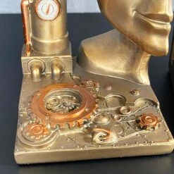 Darthome Limited Steampunk Head Bookends Set 11 Darthome Limited Steampunk Head Bookends Set -Darthome Limited IMG E0969