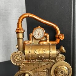 Darthome Limited Gold Steampunk Bookends Set -Darthome Limited IMG E0983