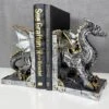 Darthome Limited Large Steampunk Dragon Bookends Set