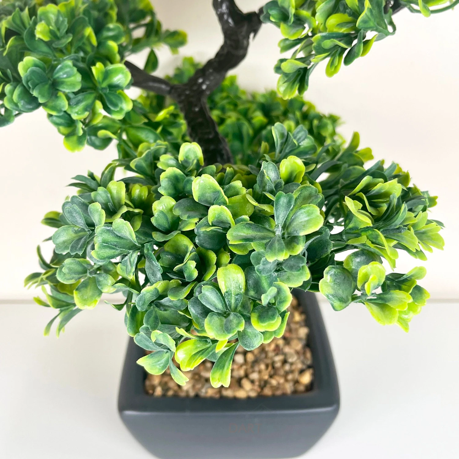 Darthome Limited Artificial Ficus Bonsai Tree Plant In Black Pot 37cm 3 Darthome Limited Artificial Ficus Bonsai Tree Plant In Black Pot 37cm - Image 3