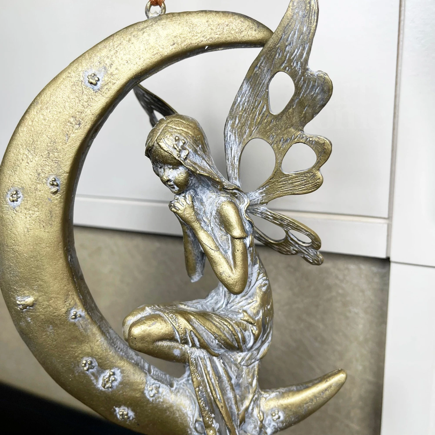 Darthome Limited Hanging Fairy On Crescent Moon Figurine 3 Darthome Limited Hanging Fairy On Crescent Moon Figurine - Image 3