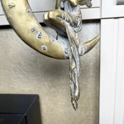 Darthome Limited Hanging Fairy On Crescent Moon Figurine 11 Darthome Limited Hanging Fairy On Crescent Moon Figurine -Darthome Limited IMG E1183