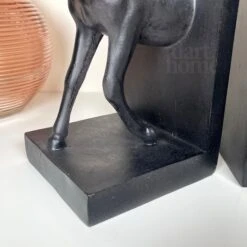 Darthome Limited Large Black Horse Bookends Set -Darthome Limited IMG E1195