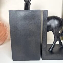 Darthome Limited Large Black Horse Bookends Set -Darthome Limited IMG E1198