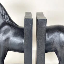 Darthome Limited Large Black Horse Bookends Set -Darthome Limited IMG E1200
